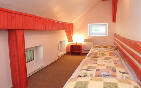 Karlovka: Room, Property, Interior Design, Furniture, Ceiling, Building, Wall, Orange, Floor, House