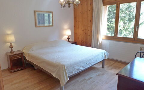 Villars 755: Bedroom, Furniture, Bed, Room, Property, Mattress, Floor, Bed Sheet, Bed Frame, Hardwood