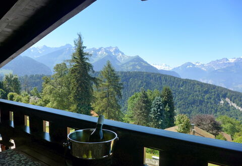 Villars 976: Mountainous Landforms, Mountain, Mountain Range, Alps, Wilderness, Sky, Highland, Property, Hill Station, Tree