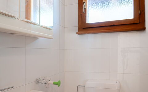 Le Hibou: Brown, Window, Property, Plumbing Fixture, Tap, Light, Sink, Blue, Bathroom