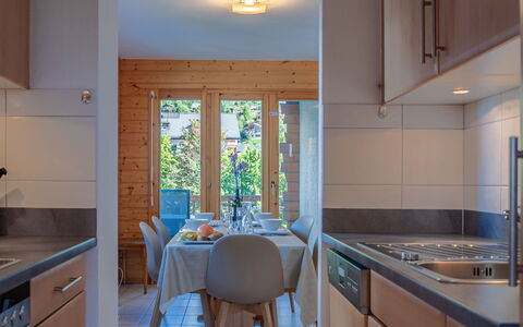 Nendaz 360: Cabinetry, Property, Countertop, Furniture, Wood, Kitchen Sink, Interior Design, Kitchen, Sink, Flooring