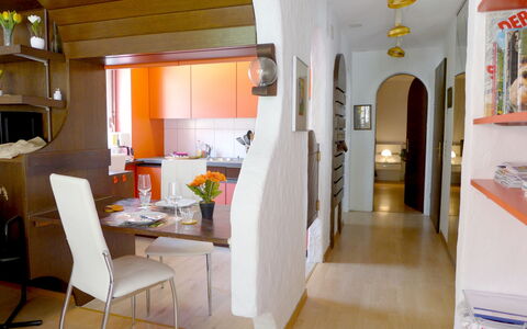 Harder: Furniture, Property, Chair, Door, Orange, Window, Interior Design, Wood, Building, Architecture