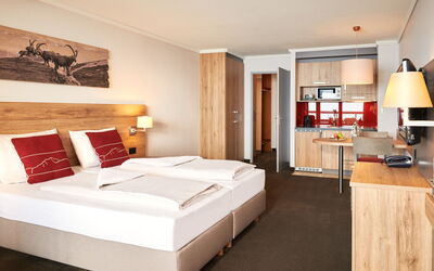 Accommodation:&nbsp;Standard, Dorint Blümlisalp 100.1