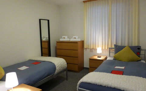 Chalet Perle: Bed, Room, Bedroom, Furniture, Property, Mattress, Bed Sheet, Bed Frame, Interior Design, Building