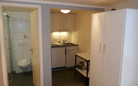 Grindelwald 150: Cabinetry, Furniture, Building, Sink, Wood, Interior Design, Tap, House, Floor