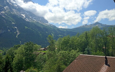 Chalet Doris: Cloud, Sky, Daytime, Mountain, Leaf, Natural Environment, Highland, Vegetation, Natural Landscape, Building