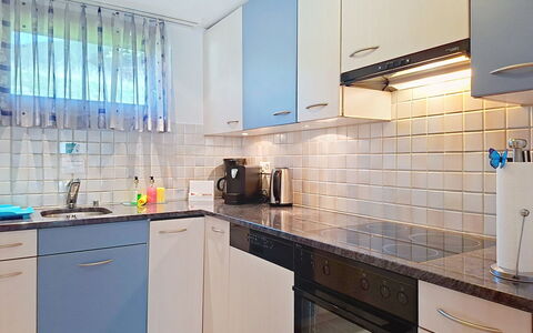 Steinbilla: Countertop, Kitchen, Interior Design, Plumbing Fixture, Sink, Flooring, Kitchen Appliance, Kitchen Sink, Tap, Cabinetry
