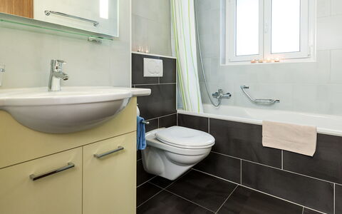 Saas-Grund 200: Bathroom, Room, Property, Tap, Wall, Tile, Interior Design, Sink, Plumbing Fixture, Floor