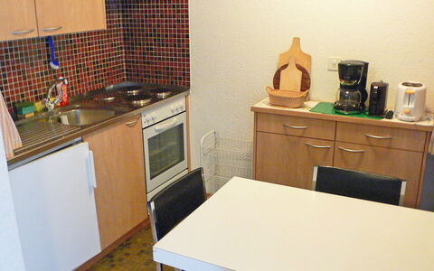 Täsch 130: Room, Property, Kitchen, Countertop, Furniture, House, Building, Floor, Cabinetry, Real Estate