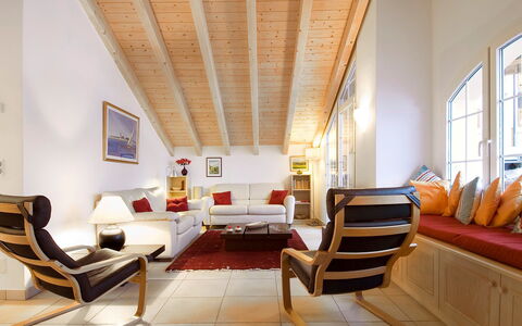 Aquila: Living Room, Room, Interior Design, Furniture, Property, Building, Ceiling, Floor, House, Table