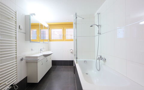 Breithorn: Bathroom, Room, Property, Floor, Tile, Interior Design, Architecture, Building, Plumbing Fixture, Real Estate