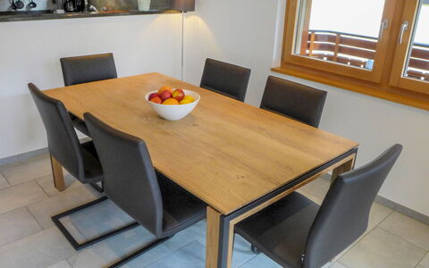 Breithorn: Table, Furniture, Window, Property, Chair, Tableware, Building, Wood, Kitchen & Dining Room Table, Interior Design