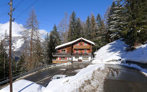 Lärchenheim: Snow, Winter, Mountain, Mountainous Landforms, Tree, Property, Freezing, Geological Phenomenon, Sky, Mountain Range