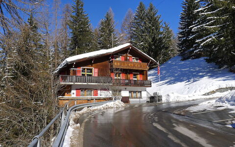 Lärchenheim: Winter, Snow, Property, Tree, Mountain Range, Hill Station, Mountain, House, Freezing, Home