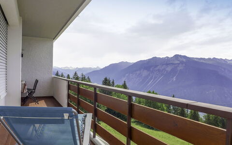 Crans-Montana 155: Sky, Cloud, Window, Wood, Building, Mountain, Fence, House, Tree, Leisure