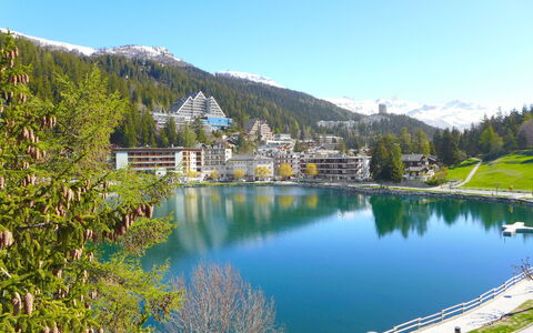 Crans-Montana 180: Nature, Lake, Mountain, Natural Landscape, Water, Mountain Range, Reservoir, Wilderness, Mountainous Landforms, Reflection