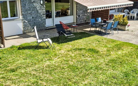 Crans-Montana 395: Outdoor Furniture, Furniture, Shade, Outdoor Table, Chair, Awning, Lawn, Garden, Yard, Backyard