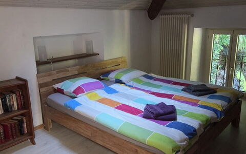 Tazzino: Bed, Bedroom, Furniture, Bedding, Bed Sheet, Wood, Flooring, Floor, Interior Design, Bed Frame