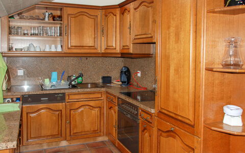 Tazzino: Brown, Cabinetry, Property, Countertop, Furniture, Drawer, Kitchen, Kitchen Sink, Wood, Sink
