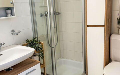Ascona 100: Bathroom, Plumbing Fixture, Bathroom Sink, Toilet Seat, Flooring, Toilet, Sink, Floor, Interior Design, Tap