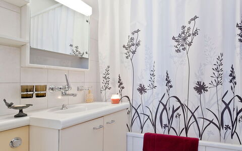 Ascona 200: Room, Bathroom, Property, Interior Design, Wall, Tile, Curtain, Wallpaper, Tap, Architecture