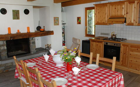 Rustico Dara Cotta: Room, Furniture, Property, Dining Room, Building, Table, Kitchen, House, Floor, Interior Design