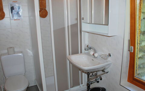 Rustico Dara Cotta: Bathroom, Room, Property, Toilet, Plumbing Fixture, Bathroom Accessory, Wall, House, Floor, Bathroom Sink