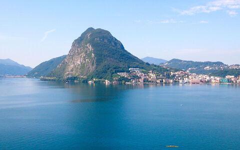 Castagnola 100: Water, Sky, Cloud, Mountain, Blue, Natural Landscape, Coastal And Oceanic Landforms, Lake, Horizon, Mountain Range