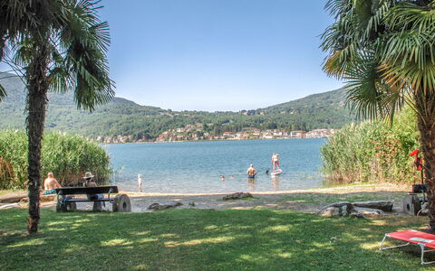 Caslano 100: Body Of Water, Coastal And Oceanic Landforms, Coast, Bank, Lake, Shore, Sea, Beach, Leisure, Vacation