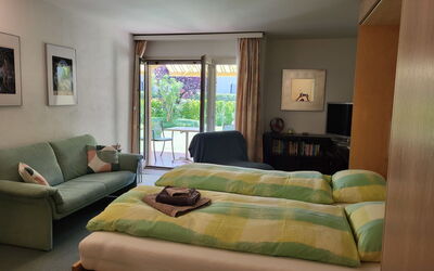 Accommodation:&nbsp;Residenza Parcolago Apt 018 mit Garten 100.29