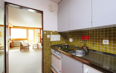 Guardaval Apt 505 200.11: Property, Room, Real Estate, Yellow, Building, Interior Design, House, Furniture, Architecture, Kitchen