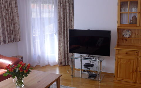St. Moritz 116: Room, Property, Furniture, Curtain, Living Room, Interior Design, Floor, Building, House, Window Treatment