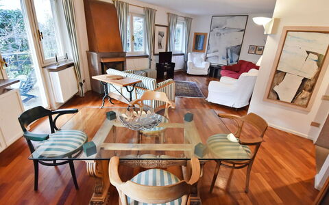 Villa Esperia: Room, Property, Furniture, Interior Design, Floor, Building, House, Hardwood, Wood Flooring, Living Room