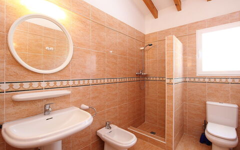 Grand Lusianna: Bathroom, Property, Room, Interior Design, Wall, Toilet, Plumbing Fixture, House, Toilet Seat, Tile