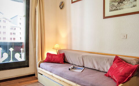 Chamonix 780: Furniture, Room, Property, Bed, Bedroom, Interior Design, Wall, Floor, Pink, House