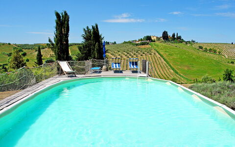 Il Vallone: Water, Sky, Plant, Cloud, Swimming Pool, Azure, Rectangle, Natural Landscape, Tree, Body Of Water