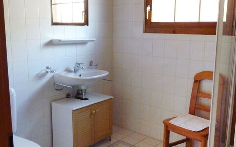 Arche: Bathroom, Room, Property, Furniture, Bathroom Accessory, Sink, Bathroom Cabinet, Tile, Building, Floor