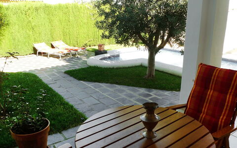 Bella Tierra: Property, Deck, Yard, Grass, Backyard, Hardwood, Landscaping, Real Estate, Room, House