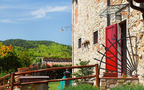 Locazione Turistica Selvapiana: Wall, Tree, Sky, House, Iron, Leaf, Rural Area, Architecture, Window, Wood
