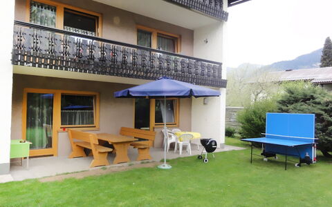 Ferienhaus Kofler: Property, House, Building, Real Estate, Villa, Backyard, Room, Grass, Patio, Cottage