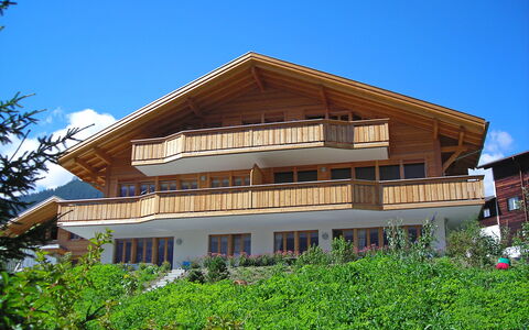 Chalet Pfingsteggblick: Building, Sky, Plant, Window, House, Wood, Tree, Cottage, Residential Area, Real Estate