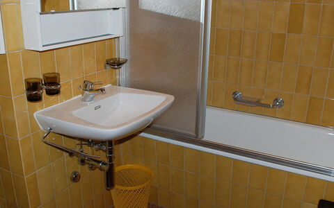 Valetta Sura: Bathroom, Bathroom Sink, Tile, Room, Tap, Sink, Property, Wall, Plumbing Fixture, Bathroom Accessory