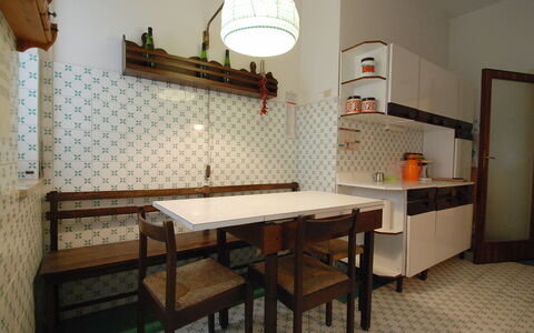 Riviera Massa: Room, Furniture, Property, Interior Design, Table, Building, House, Architecture, Floor, Kitchen