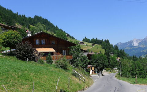 Chalet Seeberg: Sky, Plant, Mountain, Natural Landscape, Building, Tree, Slope, Highland, House, Land Lot