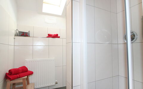 Ötztal: Room, Property, Red, Tile, Bathroom, Interior Design, Floor, Architecture, House, Material Property
