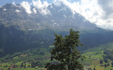 Chalet Shangri la: Mountainous Landforms, Mountain, Highland, Hill Station, Mountain Range, Sky, Vegetation, Hill, Valley, Wilderness