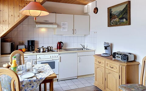 Schonach 125: Furniture, Wood, Interior Design, Flooring, Chair, Floor, Ceiling, Kitchen, House, Table