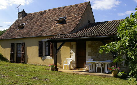 Le Champ du Lac: Sky, Cloud, Plant, Building, Property, Window, Thatching, House, Land Lot, Grass