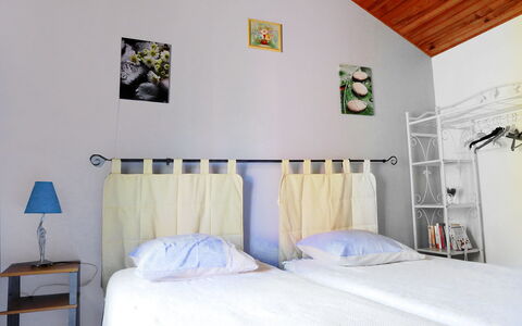 La Grangette: Bedroom, Bed, Room, Furniture, Property, Interior Design, Wall, Bed Sheet, House, Bed Frame