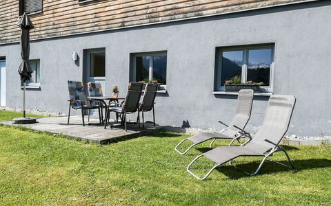 Corinna: Property, Furniture, Chair, House, Outdoor Furniture, Folding Chair, Grass, Yard, Sunlounger, Backyard